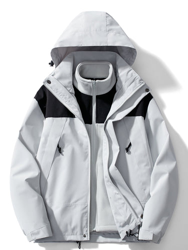 Heidi-Mode | 3-in-1 Fleece Winter Jacket with Hood for Women 7