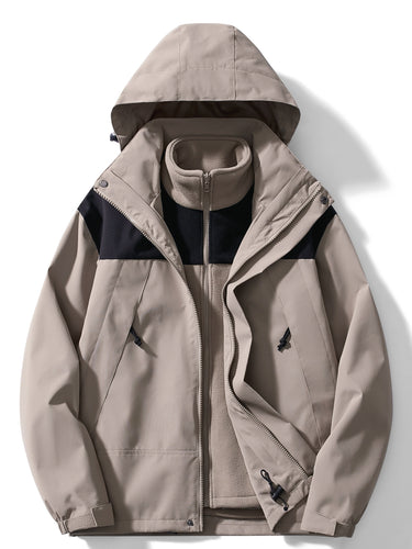 Heidi-Mode | 3-in-1 Fleece Winter Jacket with Hood for Women 8