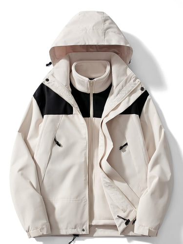 Heidi-Mode | 3-in-1 Fleece Winter Jacket with Hood for Women 9