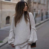 Heidi - Fluffy Oversized Knit Sweater 1
