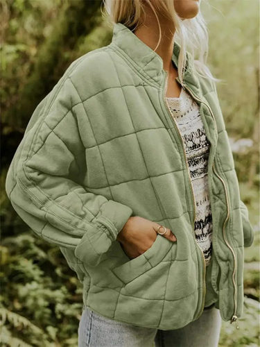 Helene Transitional Jacket | Oversized thickened women's jacket 13