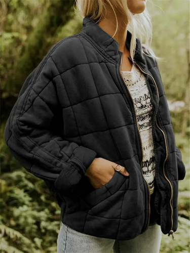 Helene Transitional Jacket | Oversized thickened women's jacket 2