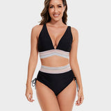 High-Waisted Tummy Control Bikini Set 5