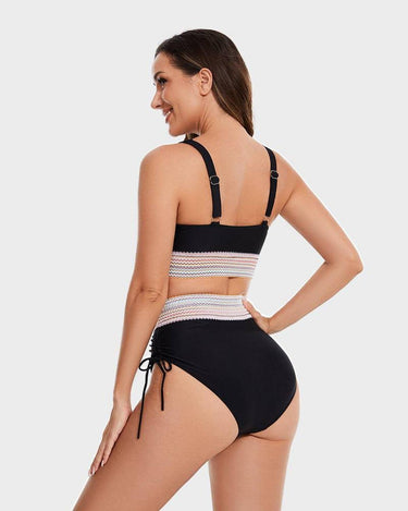 High-Waisted Tummy Control Bikini Set 6