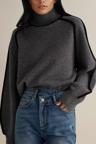 Indah Sweater | Women's Luxe Turtleneck Sweater 4