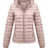 Isla | Lightweight Quilted Hooded Puffer Jacket with Fleece Lining - Lumina 10