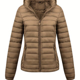 Isla | Lightweight Quilted Hooded Puffer Jacket with Fleece Lining - Lumina 16