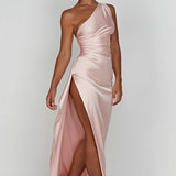 Jaida - Satin Evening Dress 8