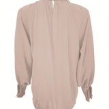 Jude Blouse | Elegant Ruffle Tie-Neck Blouse 4