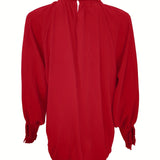 Jude Blouse | Elegant Ruffle Tie-Neck Blouse 5
