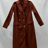 Korean Wool Coat – Double-Breasted Elegant Design for Cozy Autumn Style 2