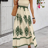 Lauren | Summer Bohemian Long Dress - High-Quality Fabric 0