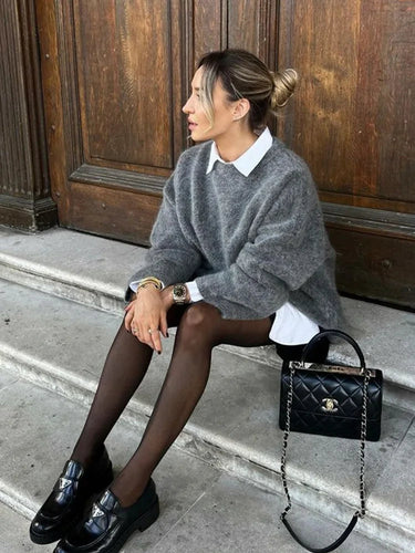 Leia - Oversized Wool Sweater 2