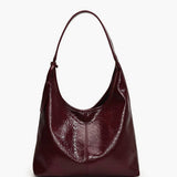 Leisure Button Clasp Hobo Bag 0