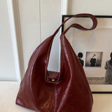 Leisure Button Clasp Hobo Bag 2