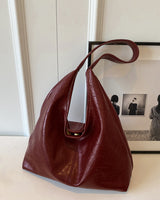 Leisure Button Clasp Hobo Bag 2