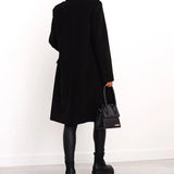 Liva | Double-breasted wool coat for women 1