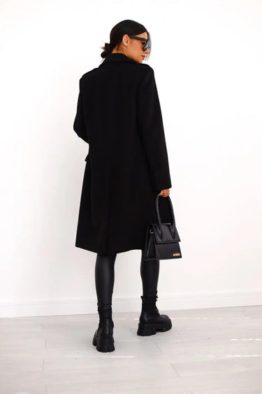 Liva | Double-breasted wool coat for women 1