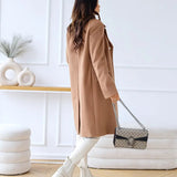 Liva | Double-breasted wool coat for women 6