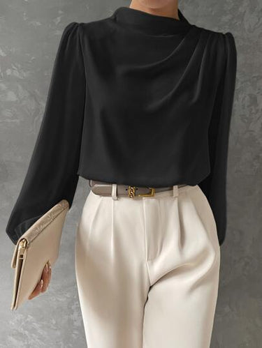 Liza | Stylish Bishop Sleeve Blouse for Women 0