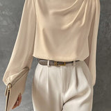 Liza | Stylish Bishop Sleeve Blouse for Women 12