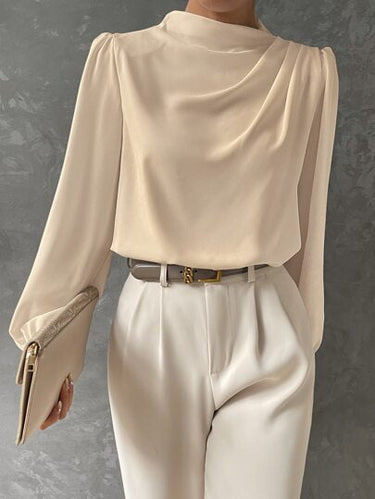 Liza | Stylish Bishop Sleeve Blouse for Women 12