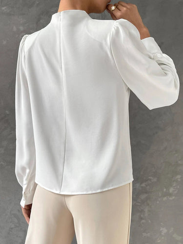 Liza | Stylish Bishop Sleeve Blouse for Women 2