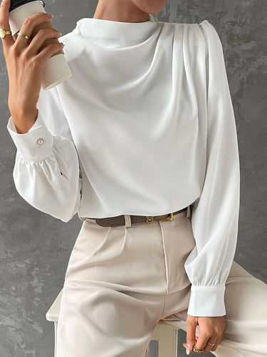 Liza | Stylish Bishop Sleeve Blouse for Women 3
