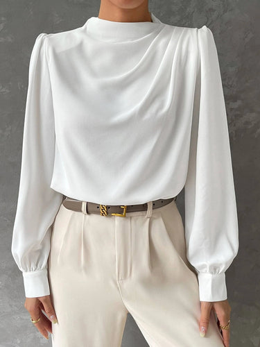 Liza | Stylish Bishop Sleeve Blouse for Women 4