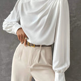 Liza | Stylish Bishop Sleeve Blouse for Women 6