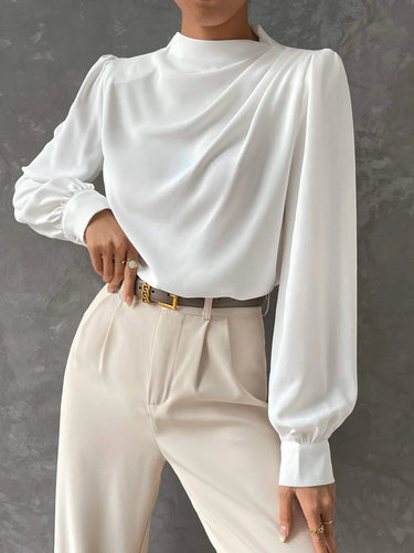 Liza | Stylish Bishop Sleeve Blouse for Women 6