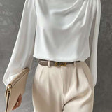 Liza | Stylish Bishop Sleeve Blouse for Women 8