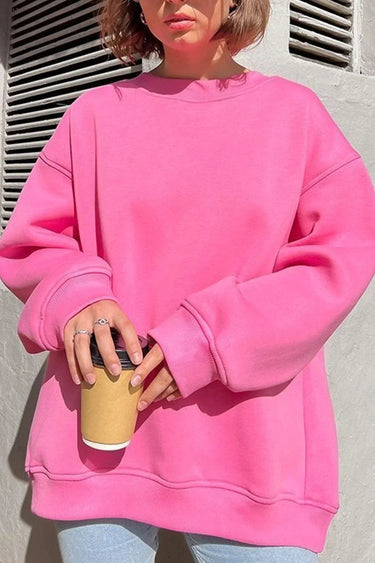 Lola | Oversized sweatshirt with round neck 1