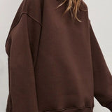 Lola | Oversized sweatshirt with round neck 8