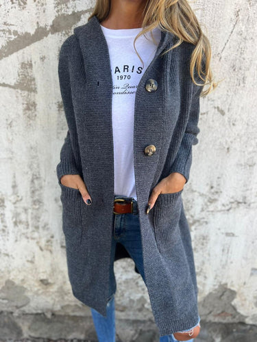 Long Knit Cardigan with Buttons – Effortless Comfort and Style 3