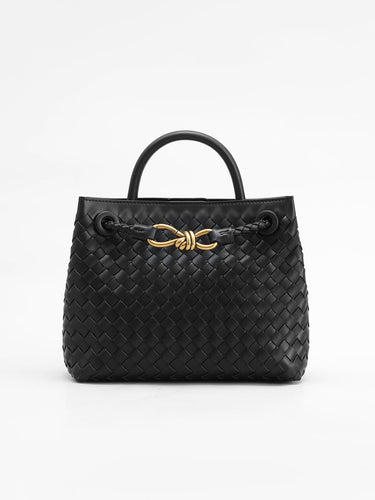 Metal Twist Detail Handle Bag 0