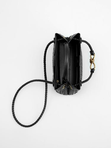 Metal Twist Detail Handle Bag 3