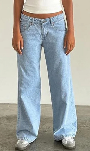 Mila | Low waist stretch denim jeans 13