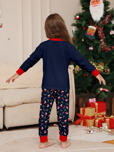 New Merry Christmas Print Mom Daughter Dad Son Matching Pajamas Set 2 Pieces Suit Soft Loose Loungewear Xmas Family Look Pyjamas 4