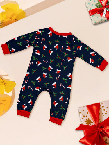 New Merry Christmas Print Mom Daughter Dad Son Matching Pajamas Set 2 Pieces Suit Soft Loose Loungewear Xmas Family Look Pyjamas 5