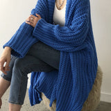 Oversize Split Knit Outerwear 0
