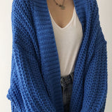 Oversize Split Knit Outerwear 2