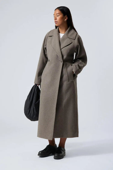 Oversized Long Wool Coat for Women – Stylish and Comfortable Fall Winter Outerwear 0
