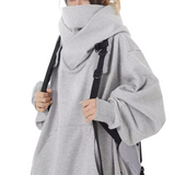 Oversized turtleneck sweatshirt 4