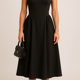 Pleated Skater Midaxi Dress 2