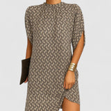 Poppy | Womens Minimal Loose Fit Shift Shorts Dress 3