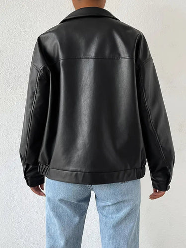 Revel Faux Leather Jacket 2