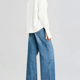 Rhia Crepe Draped Button Down Shirt 2