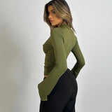 Roxana | Long-sleeved top with lace – Feminine elegance for every occasion 3