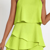 Ruffled Sleeveless Casual Romper For Women 5